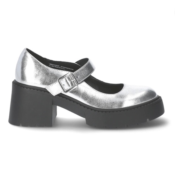 Madden NYC Lug Sole Mary Jane Shoes | adjustable Strap, Comfort Foam Insole - Picture 5 of 6